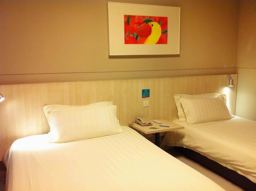 Jinjiang Inn Wuhan Jianghan Road Subway Station Jiangtan Pedestrain Street Δωμάτιο φωτογραφία